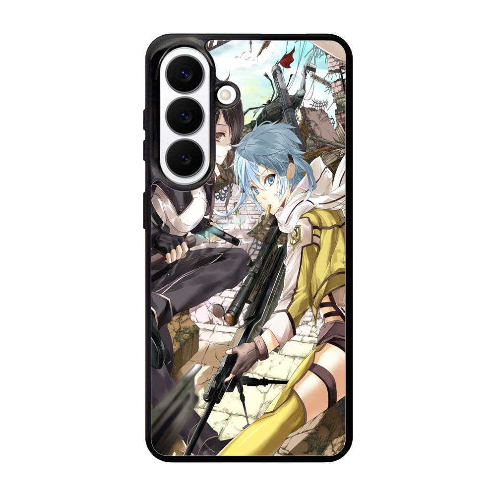 Gun Gale Sinon Kirito X1396 Samsung Galaxy S26 Case