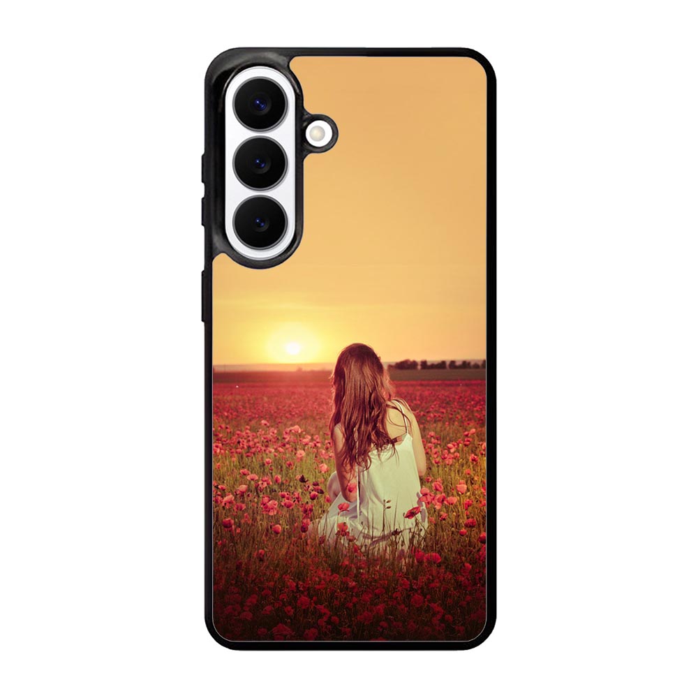 Girl In Red Flowers  X1710 Samsung Galaxy S26 Plus Case