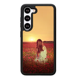 Girl In Red Flowers  X1710 Samsung Galaxy S25 Plus 5G , Samsung Galaxy S25+ 5G Case