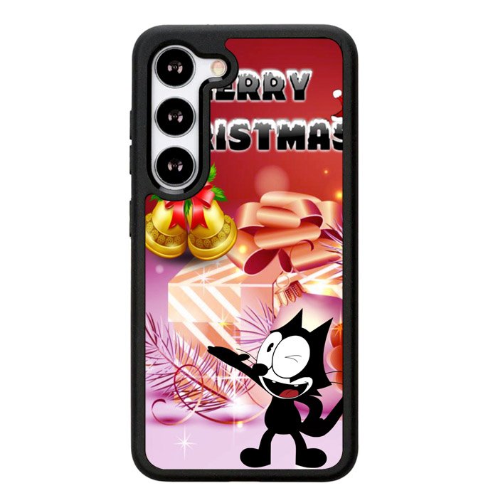 Felix The Cat merry Christmas X2829 Samsung Galaxy S25 Plus 5G , Samsung Galaxy S25+ 5G Case
