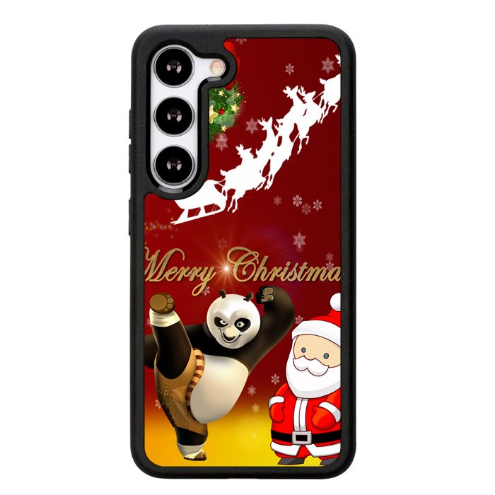 kungfu panda Christmas X2875 Samsung Galaxy S25 5G Case