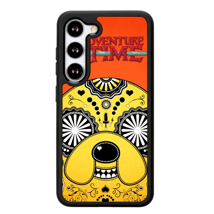 Jake Adventure Time Sugar Skull X2913 Samsung Galaxy S24 Plus 5G , Samsung Galaxy S24+ 5G Case