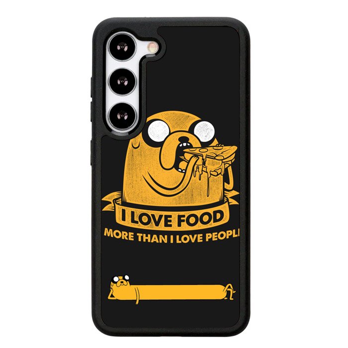 jake i love food more X3588 Samsung Galaxy S24 Plus 5G , Samsung Galaxy S24+ 5G Case