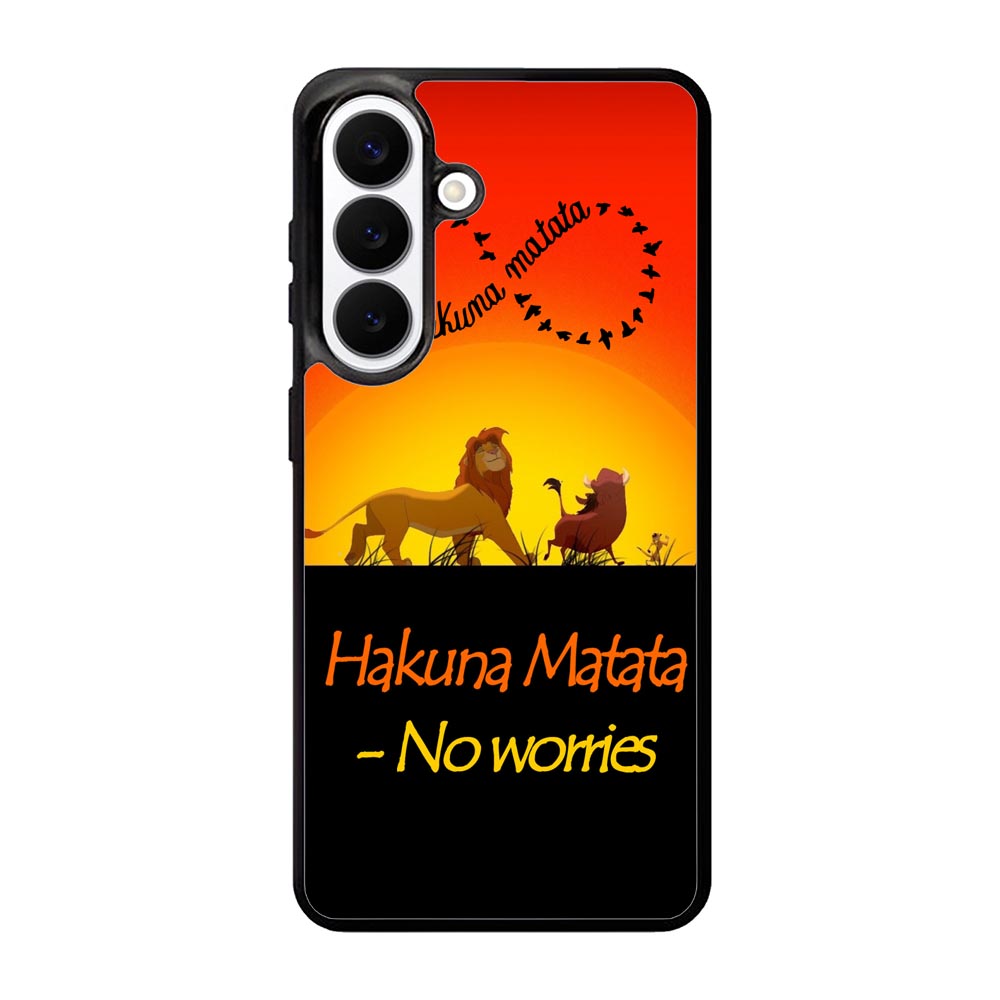 Hakuna Matata No Worries  X3644 Samsung Galaxy S26 Case