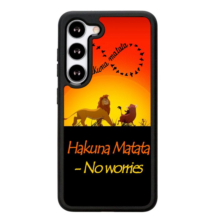 Hakuna Matata No Worries  X3644 Samsung Galaxy S25 Plus 5G , Samsung Galaxy S25+ 5G Case