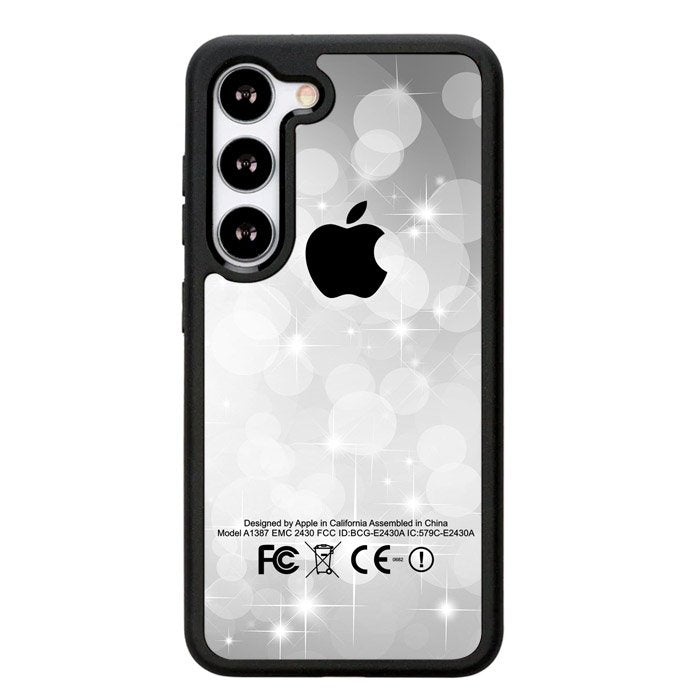 Silver Glitter X3897 Samsung Galaxy S25 Plus 5G , Samsung Galaxy S25+ 5G Case