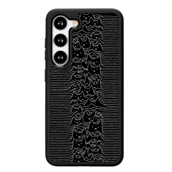 Joy Division Cat  X4402 Samsung Galaxy S25 Plus 5G , Samsung Galaxy S25+ 5G Case