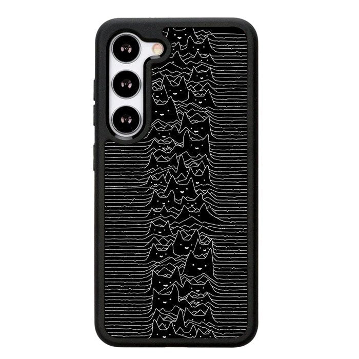 Joy Division Cat  X4402 Samsung Galaxy S24 Plus 5G , Samsung Galaxy S24+ 5G Case
