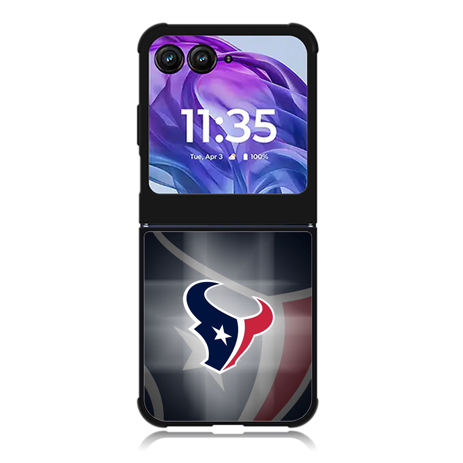Houston Texans NFL  Motorola Moto Razr 2024 , Moto Razr 50 Case FE0129
