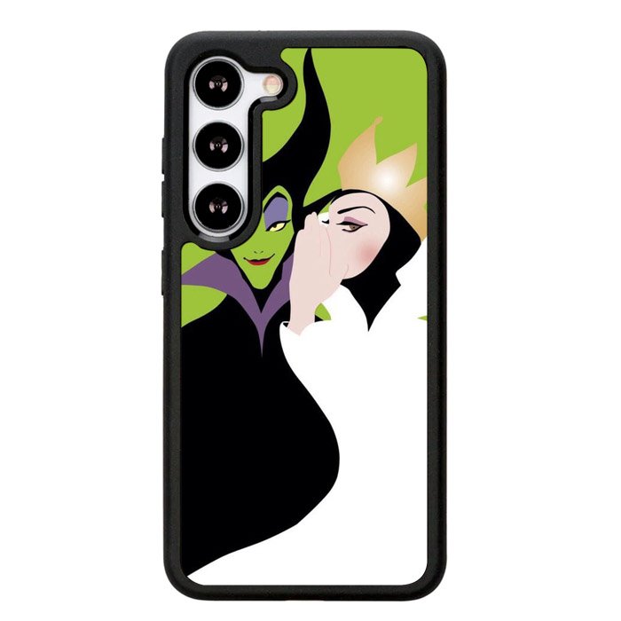 Evil Queen and Maleficent X4713 Samsung Galaxy S24 Plus 5G , Samsung Galaxy S24+ 5G Case