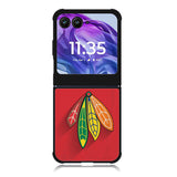 chicago blackhawks Motorola Moto Razr 2024 , Moto Razr 50 Case FE0288