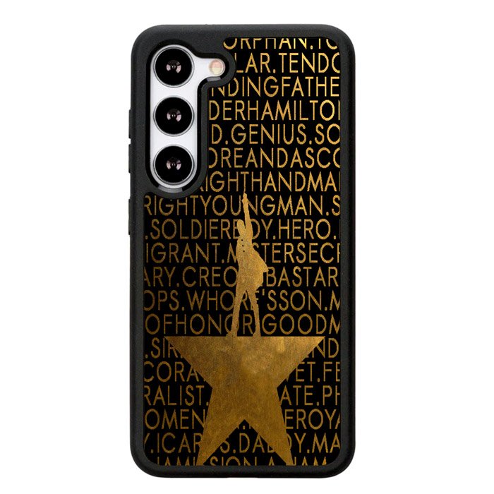Hamilton Lyrics X4817 Samsung Galaxy S24 Plus 5G , Samsung Galaxy S24+ 5G Case