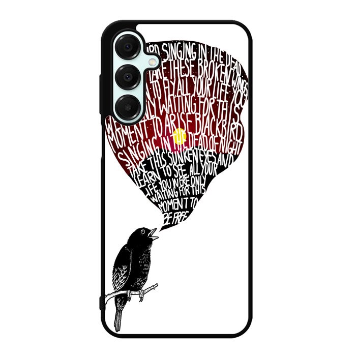 The Beatles Blackbird Lyrics X4765 Samsung Galaxy A15 5G Case