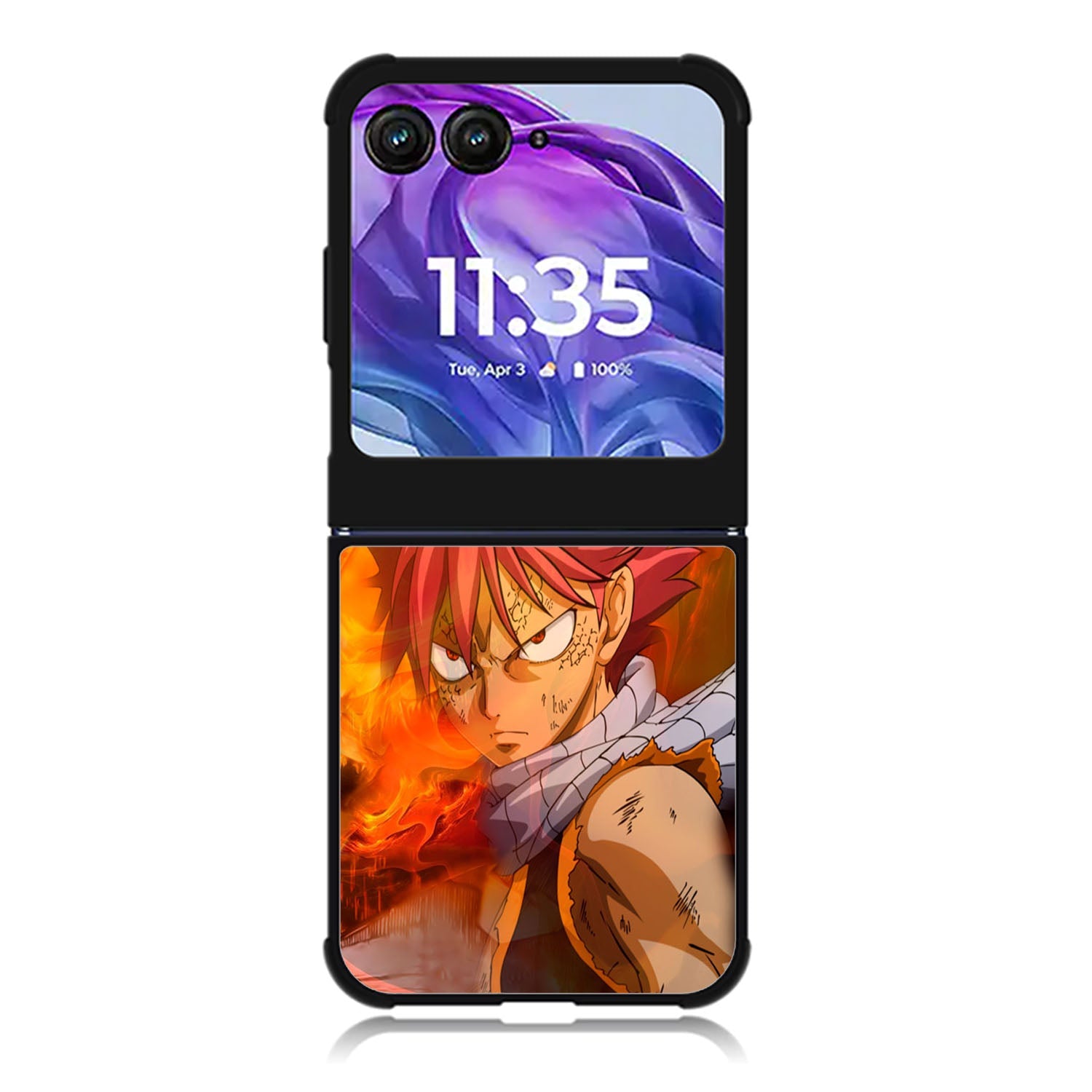 Fairy Tail Natsu Happy Motorola Moto Razr 2024 , Moto Razr 50 Case FE0272