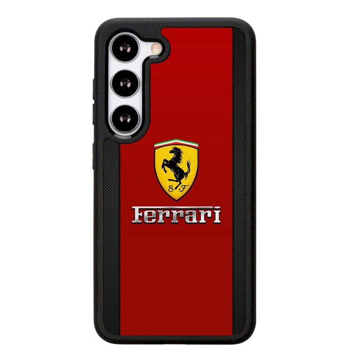 Ferrari Logo Wallpaper X4969 Samsung Galaxy S25 Plus 5G , Samsung Galaxy S25+ 5G Case