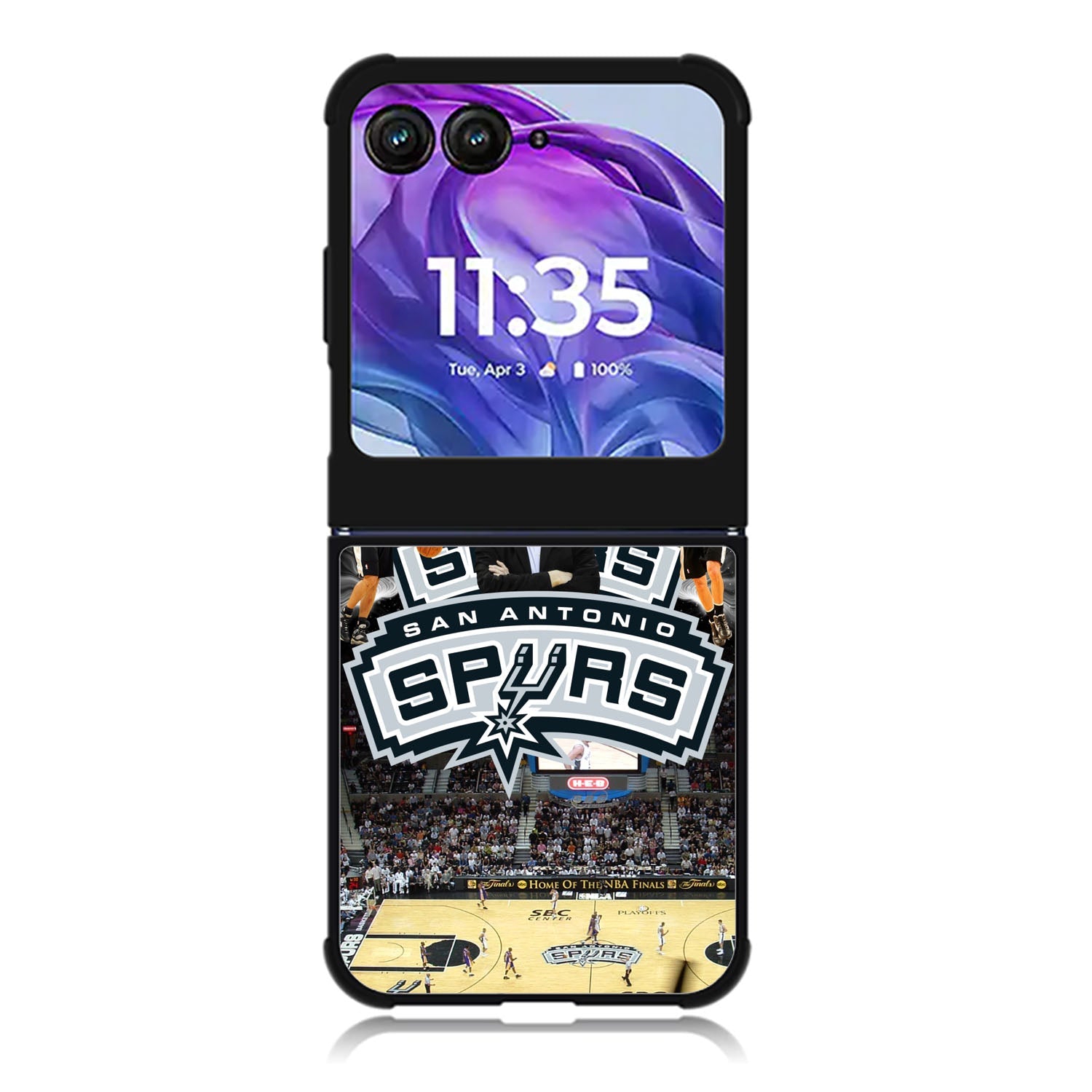 San Antonio Spurs Motorola Moto Razr 2024 , Moto Razr 50 Case FE0344