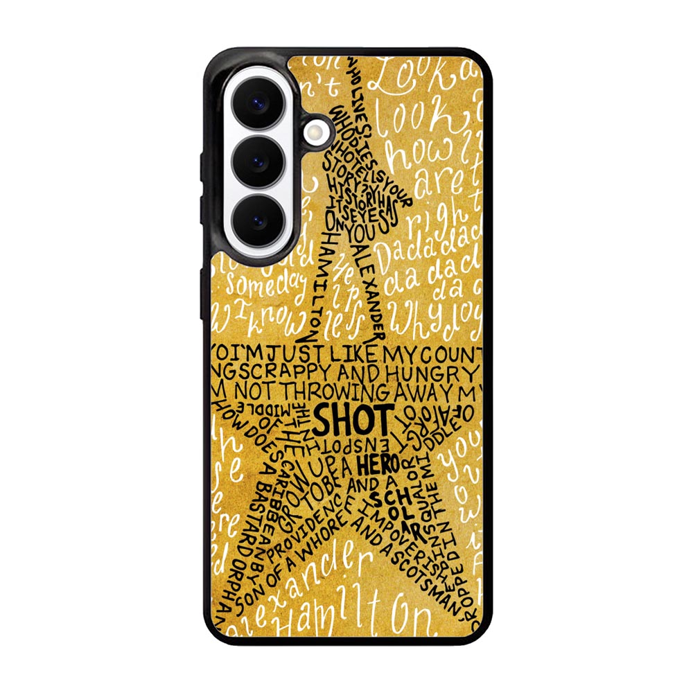 Hamilton Musical Lyrics X4979 Samsung Galaxy S26 Plus Case