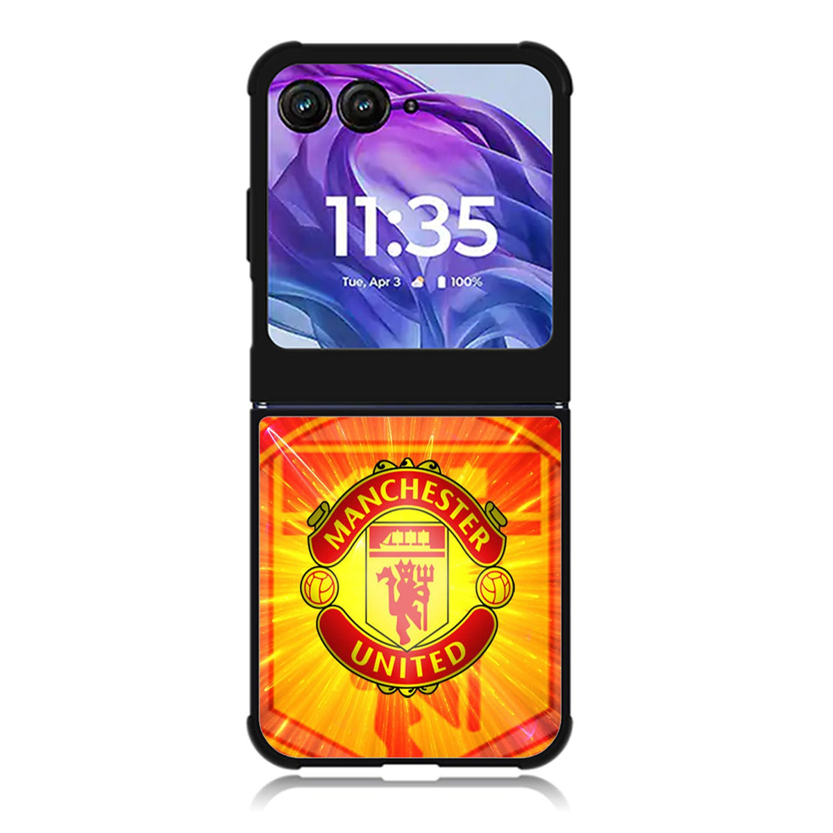 Manchester United The Red Devils Motorola Moto Razr 2024 , Moto Razr 50 Case FE0511