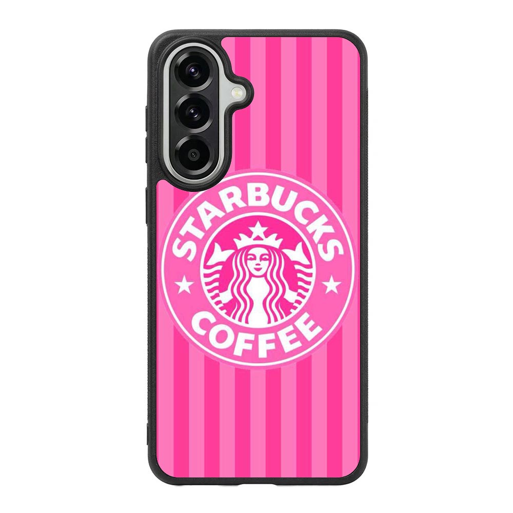 Starbucks Pink Stripes X5719 Samsung Galaxy A37 Case