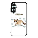 Anatomy Of A Grumpy Kitty X5744 Samsung Galaxy A55 5G Case