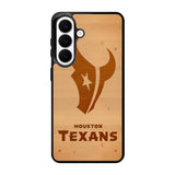 houston texans wood X5738 Samsung Galaxy S26 Plus Case