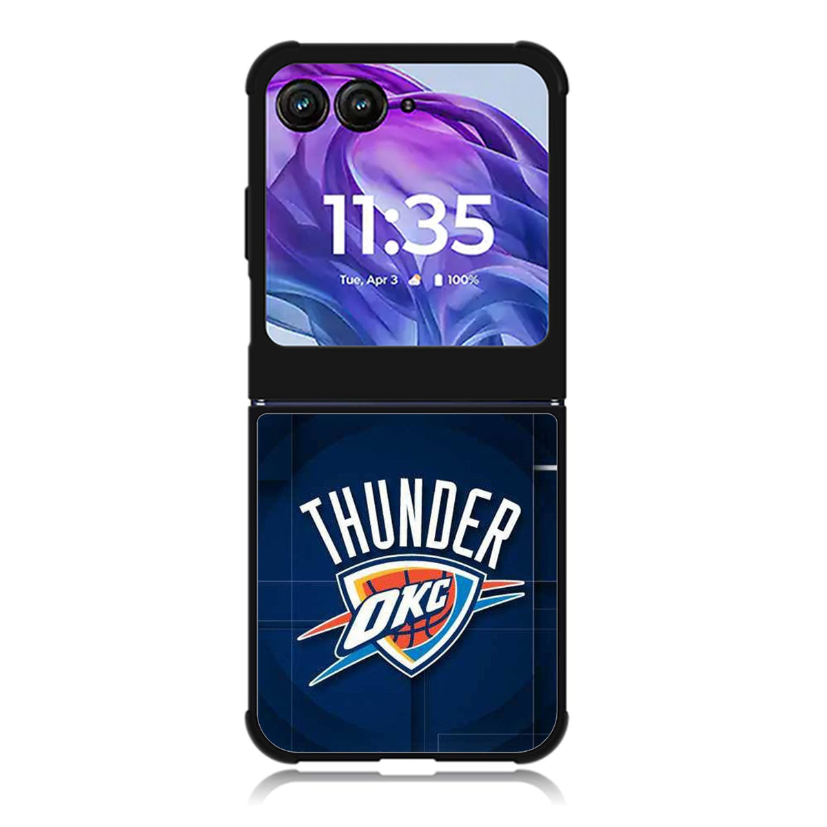 Oklahoma City Thunder Motorola Moto Razr 2024 , Moto Razr 50 Case FE0607