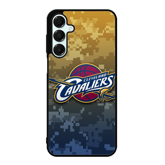 Cleveland Cavaliers camo X6185 Samsung Galaxy A55 5G Case