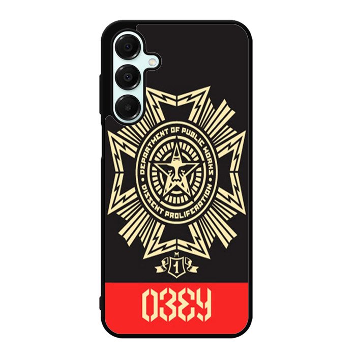 Graffiti Obey Wallpaper X6191 Samsung Galaxy A35 5G Case