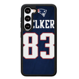 New England Patriots Wes Welker X6154 Samsung Galaxy S25 Plus 5G , Samsung Galaxy S25+ 5G Case