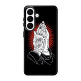 rebel 8 praying hands X6189 Samsung Galaxy S26 Plus Case