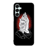 rebel 8 praying hands X6189 Samsung Galaxy A55 5G Case