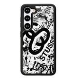 stussy silver X6150 Samsung Galaxy S24 Plus 5G , Samsung Galaxy S24+ 5G Case