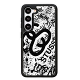 stussy silver X6150 Samsung Galaxy S25 Plus 5G , Samsung Galaxy S25+ 5G Case