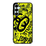 stussy yellow X6147 Samsung Galaxy A35 5G Case