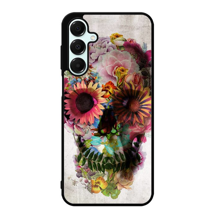 Floral Skeleton X0174 Samsung Galaxy A56 5G Case