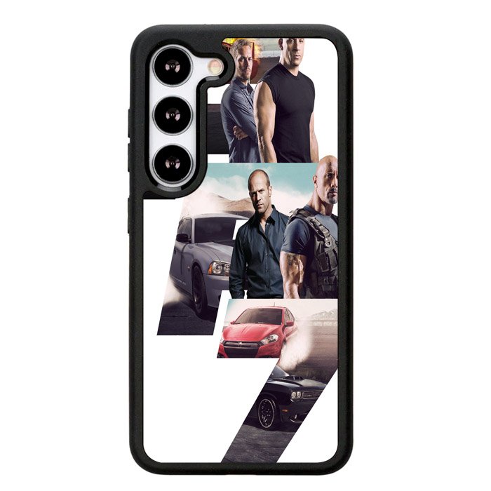 Fast And Furious 7 Movie X0313 Samsung Galaxy S24 Plus 5G , Samsung Galaxy S24+ 5G Case