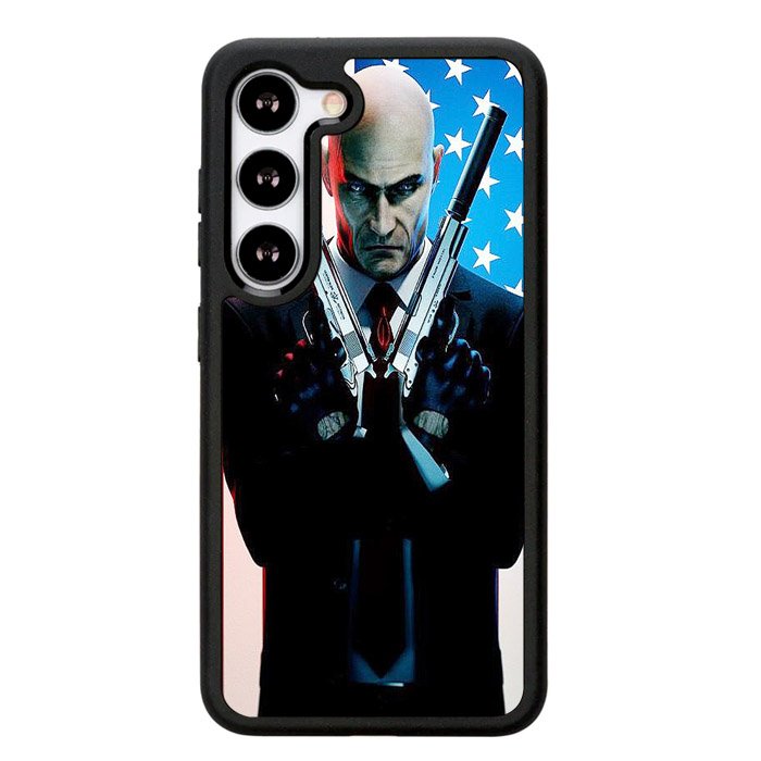 HITMAN thriller action assassin crime X0437 Samsung Galaxy S25 Plus 5G , Samsung Galaxy S25+ 5G Case