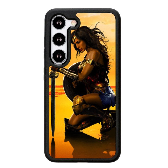 Wonder Woman Poster X8916 Samsung Galaxy S25 Plus 5G , Samsung Galaxy S25+ 5G Case