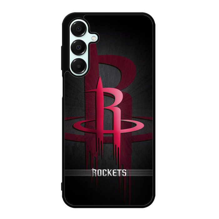 Black Houston Rockets X9065 Samsung Galaxy A35 5G Case