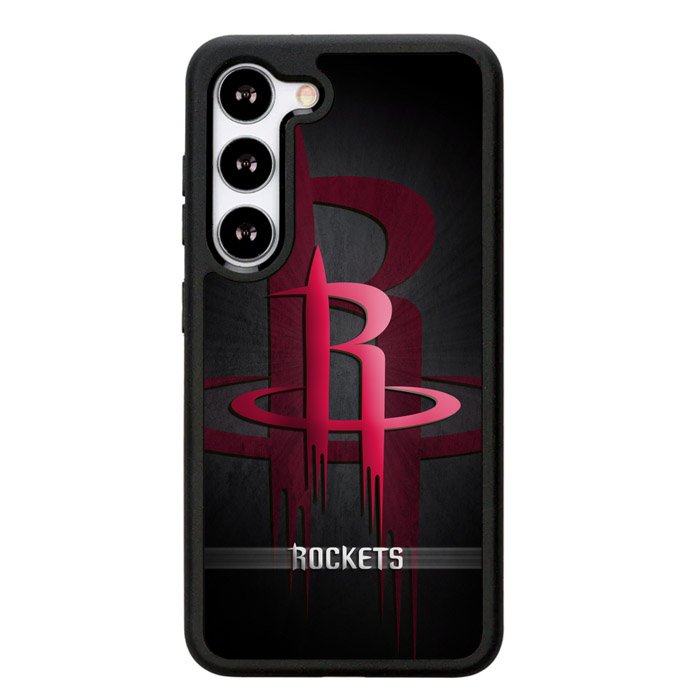 Black Houston Rockets X9065 Samsung Galaxy S24 Plus 5G , Samsung Galaxy S24+ 5G Case