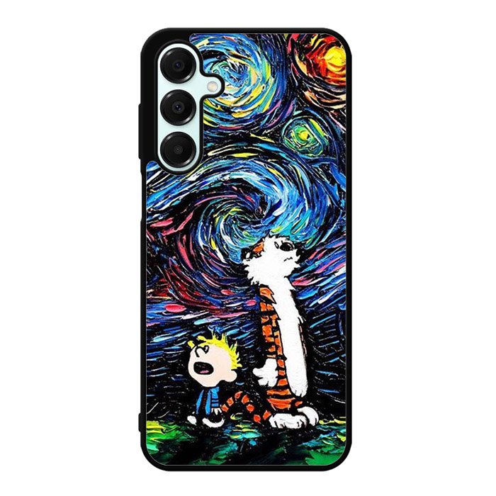 Calvin and Hobbes Art Starry Night X9177 Samsung Galaxy A26 5G Case