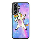 Dabbing Unicorn Rainbow X9358 Samsung Galaxy A37 Case
