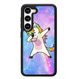 Dabbing Unicorn Rainbow X9358 Samsung Galaxy S25 Plus 5G , Samsung Galaxy S25+ 5G Case