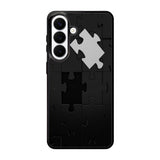 puzzle black Samsung Galaxy S26 Plus Case FE0515