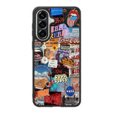Retro aesthetic Samsung Galaxy A37 Case FE0537