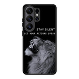 Let your actions speak Samsung Galaxy S26 Ultra Case FE0399