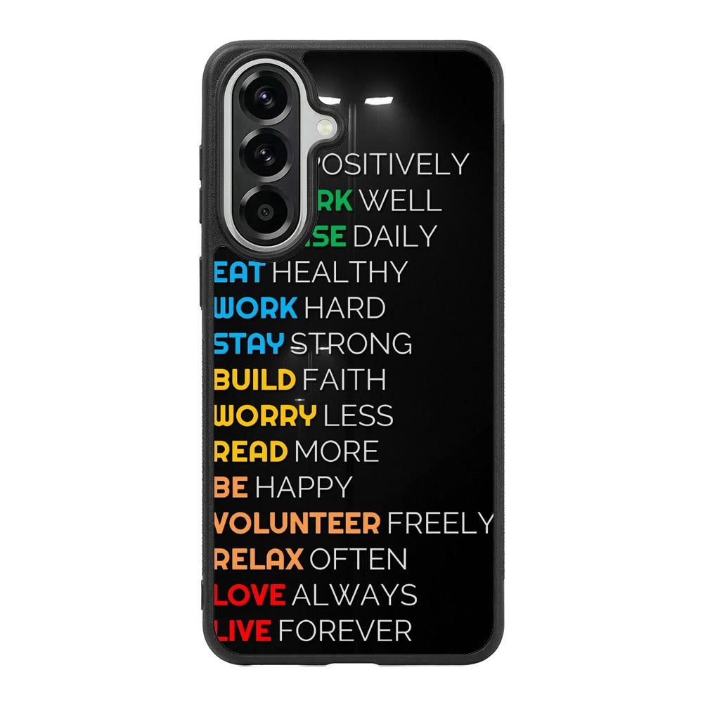 Daily motivation Samsung Galaxy A57 Case FE0200