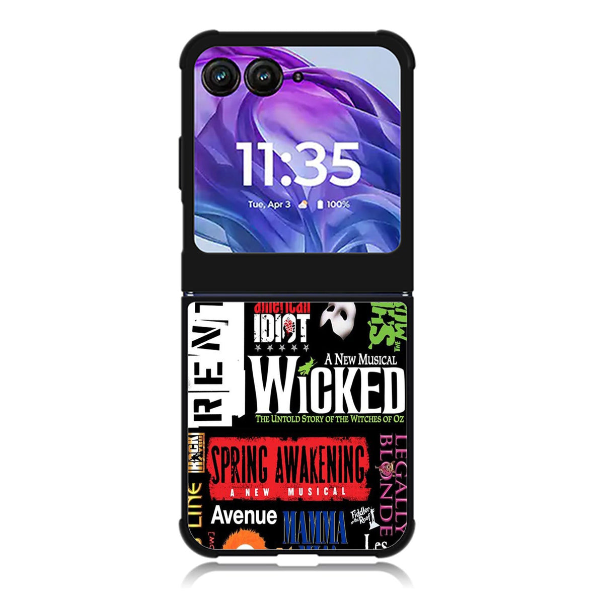 Broadway Musical Collage Motorola Moto Razr 2024 , Moto Razr 50 Case FE2263