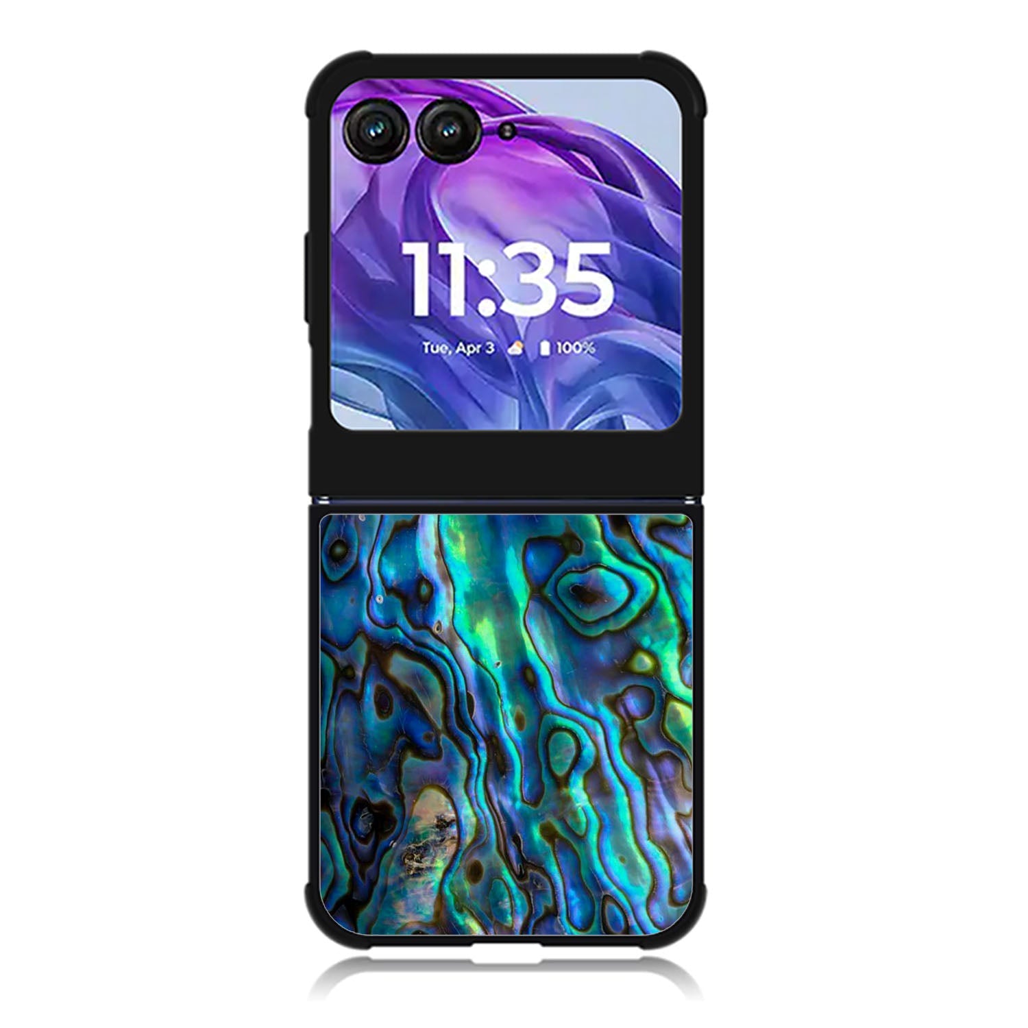 Abalone Motorola Moto Razr 2024 , Moto Razr 50 Case FE1971