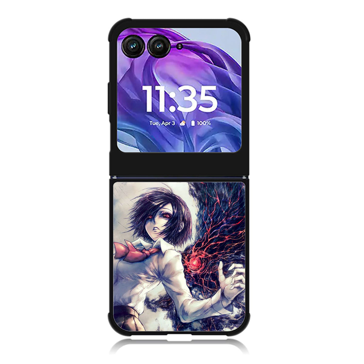 Tokyo Ghoul Kirishima Touka Motorola Moto Razr 2024 , Moto Razr 50 Case FE2015